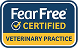Fear Free certified veterinary practice badge